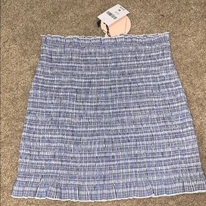 Multicolor high rise skirt